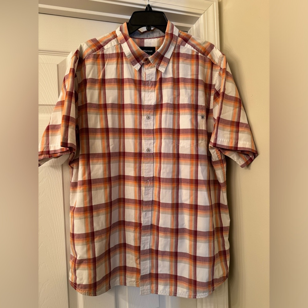 Men’s Marmot Short Sleeve Button Up XXL